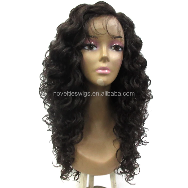 Novelties Loose Water Body Wavy Curly Long Synthetic Hair Wigs Fancy Hair Perruques Hd Lace Front Wigs For Black Women