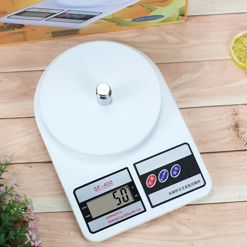 10kg 1g division Food  Measuring scale Electronic Lcd Digital High division Kitchen Weighing Food Scale
