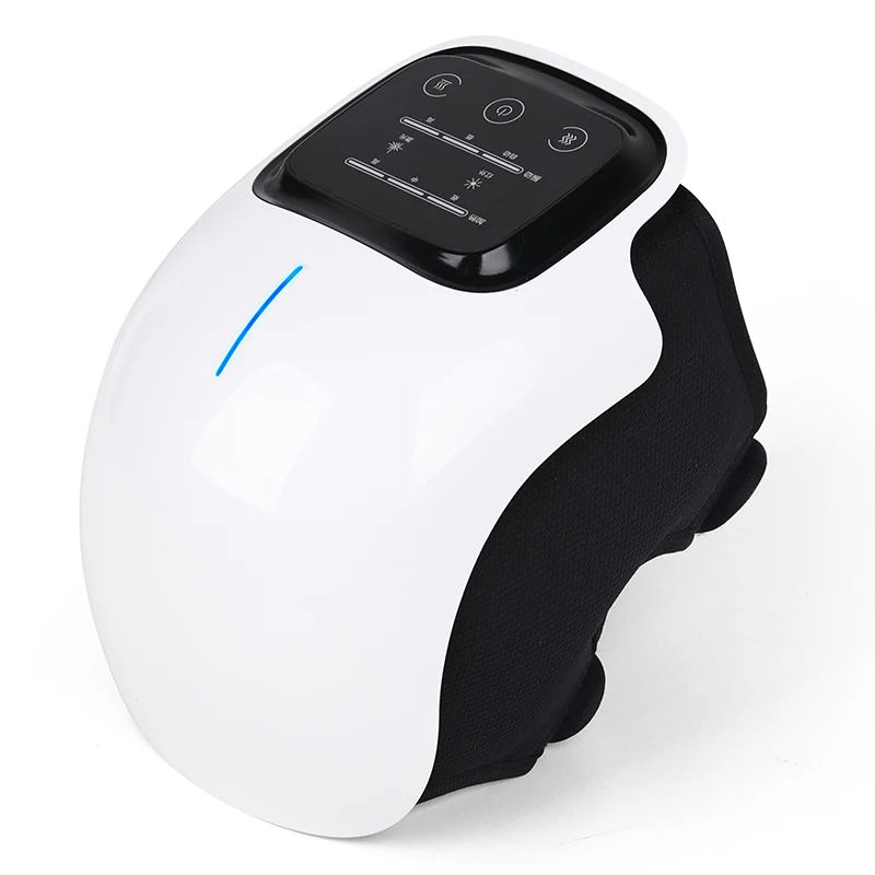 Hot Style Physiotherapy Thermal Insulation Vibration Massager Electric Heating Knee Pad for Arthritis Body With Color Box