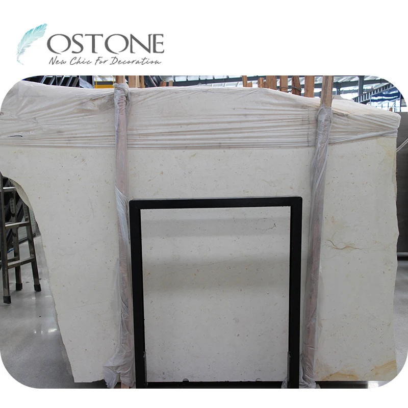 Natural Tunisia Beige Marble Stone Tiles Price With High Quality