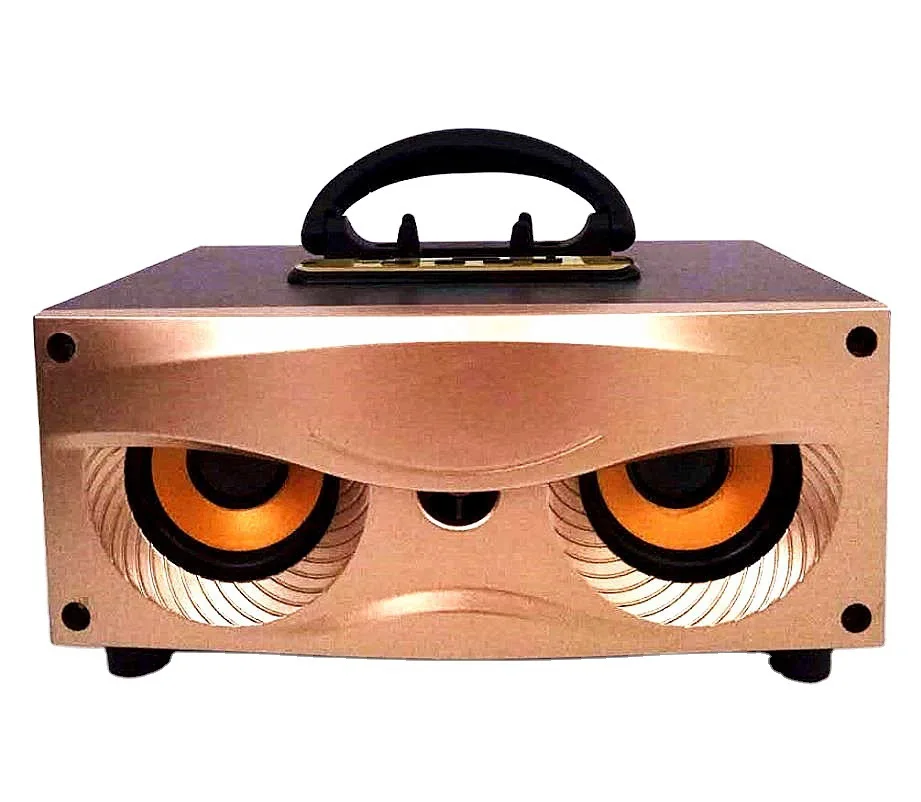 Factory wholesale cheap price wood finish Home Stereo High-Performing HiFi 2-Way Passive Home karaoke Speakers with microphone