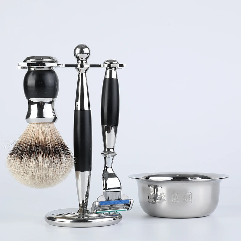 Shave Items Shaving Brush and Razor Stand for Wet Grooming