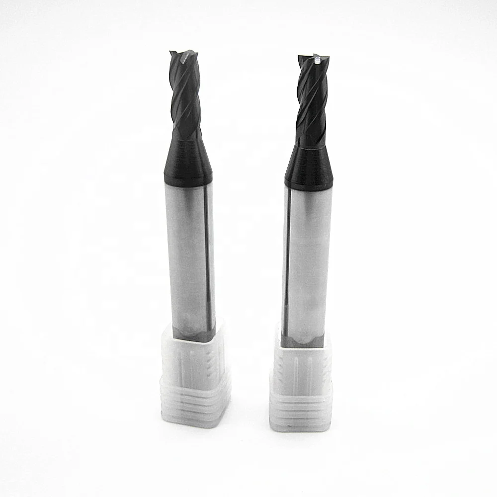 4 Flutes Tungsten Ball Nose End Mill CNC Milling End Mill Single Flute Carbide End Mill For Metal Cutting