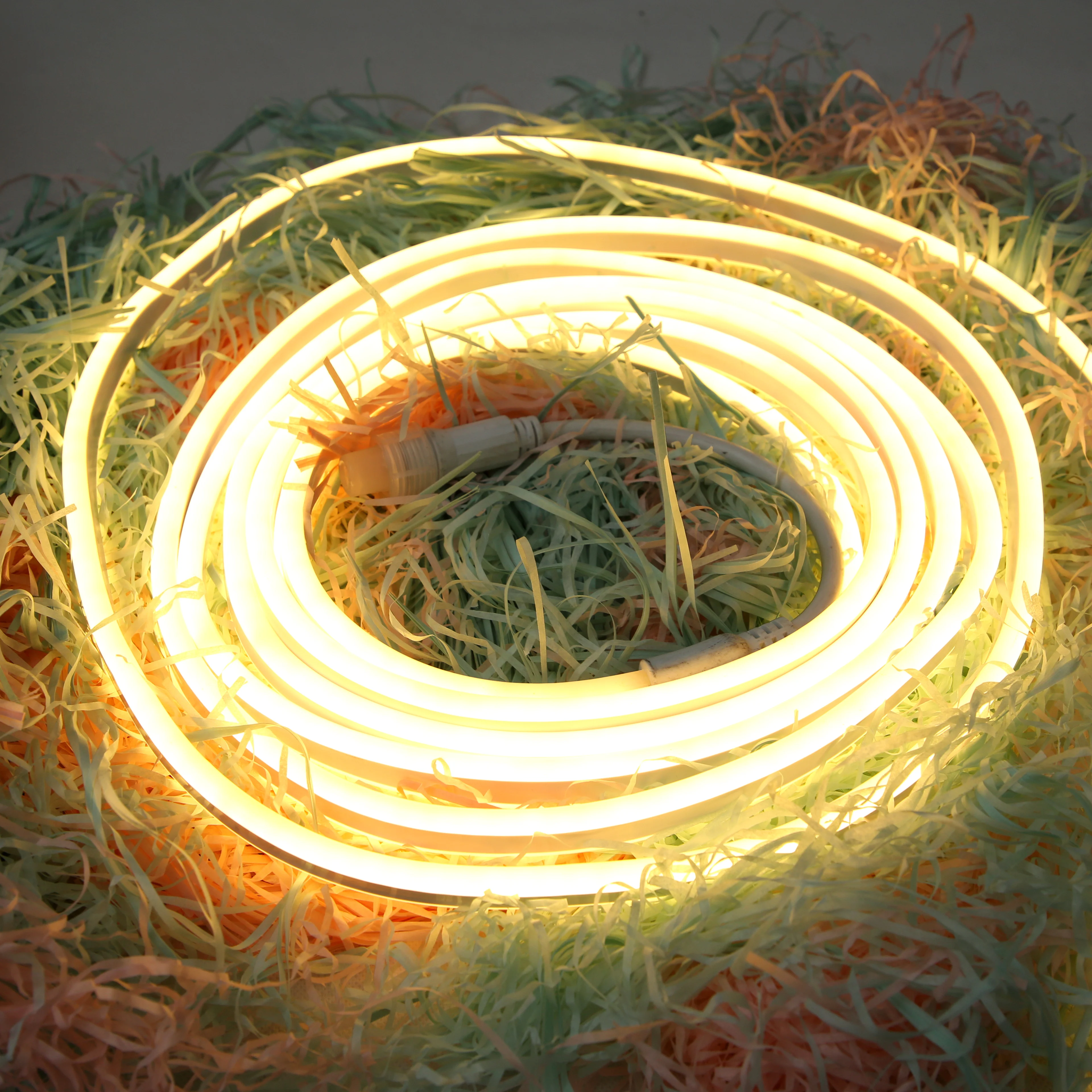 Addressable pixel RGB LED Neon rope Light with chasing effet for Outdoor Project using