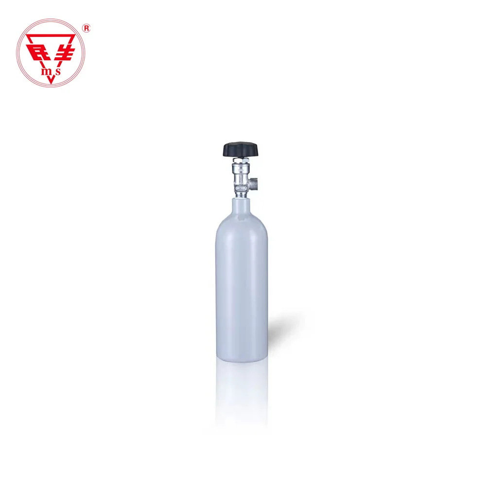 Hot Selling 10L Small Portable Co2 Aluminium Cylinder Oxygen Gas Cylinder