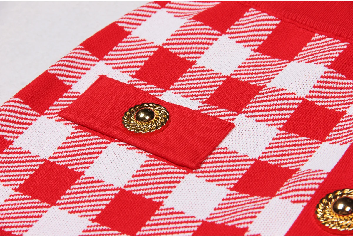 2024 spring women fashion skirt luxury  tweed skirt women fashion tweed mini skirt