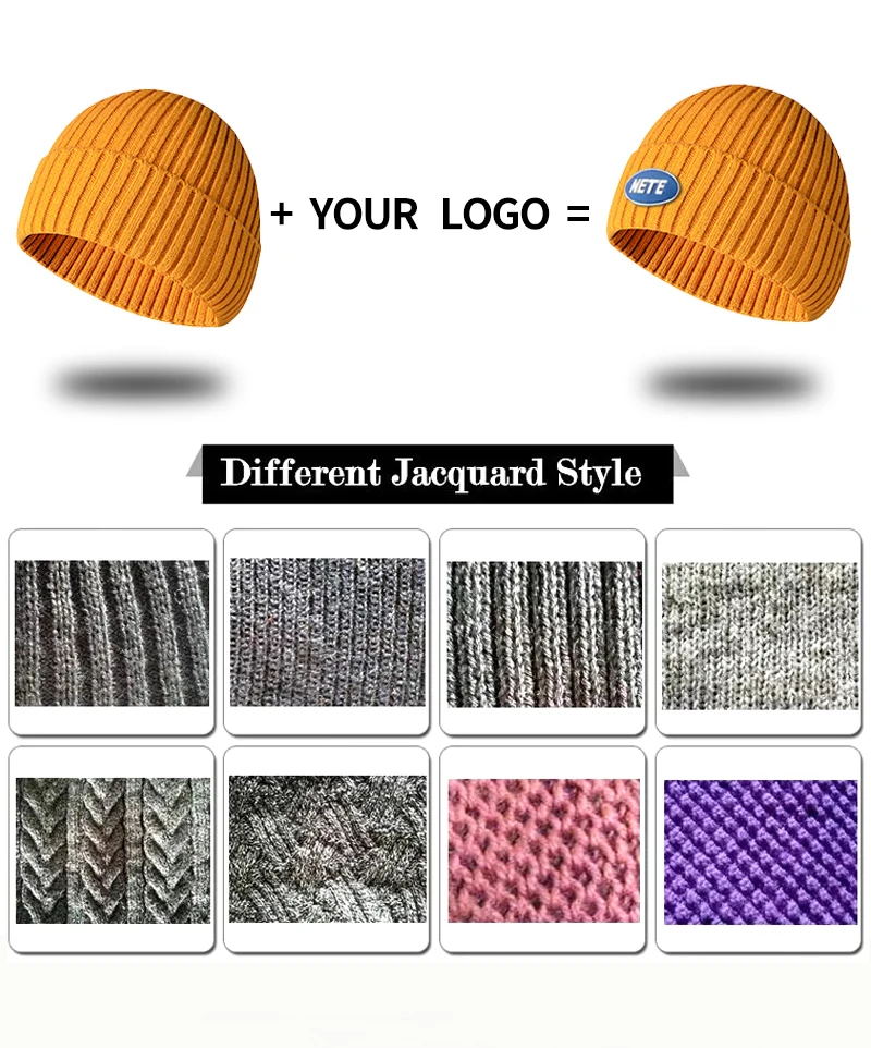 Winter Crochet Beanie Christmas Hat Decoration Adult Warm Windproof Hat for Men Women Kids Unisex Santa Hat