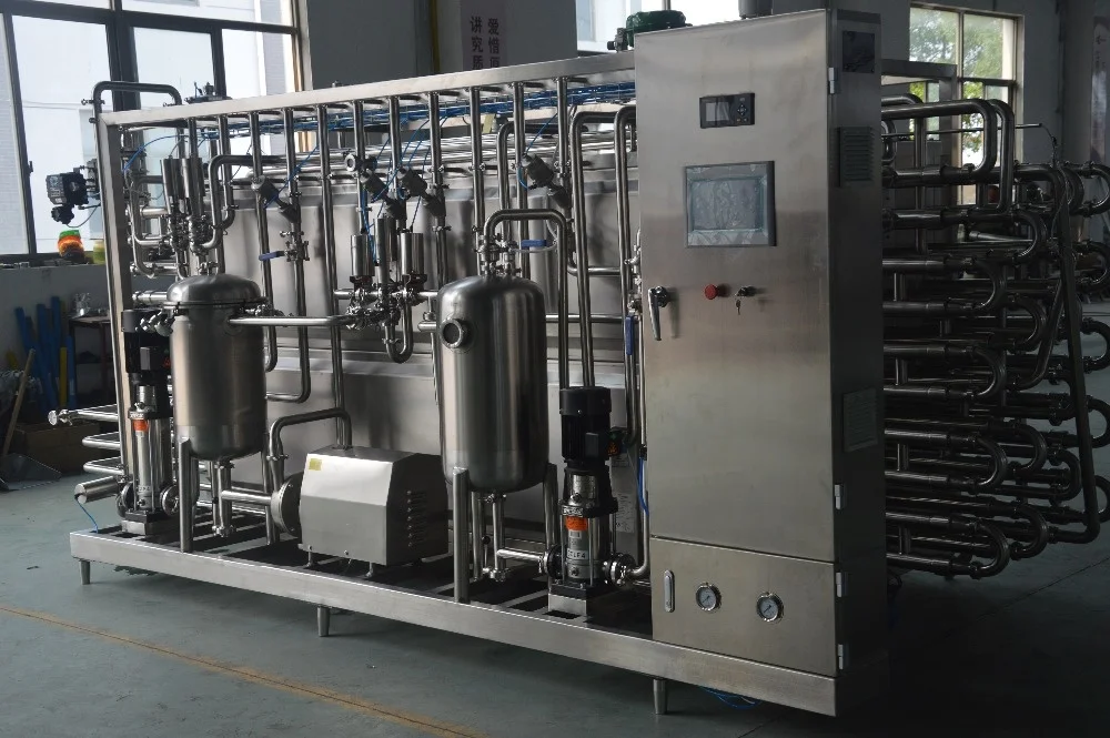 Factory price Tubular Juice UHT Sterilizer Machine Milk Pasteurizer