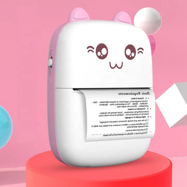 
Smallphone Mini Printer Wireless Thermal Label Sticker Impresora Termica Portatil 