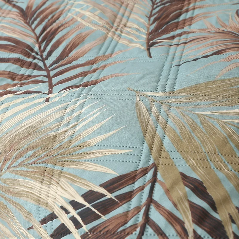 New design plant floral cartoon printed custom pattern sofa cover sofa protector waterproof