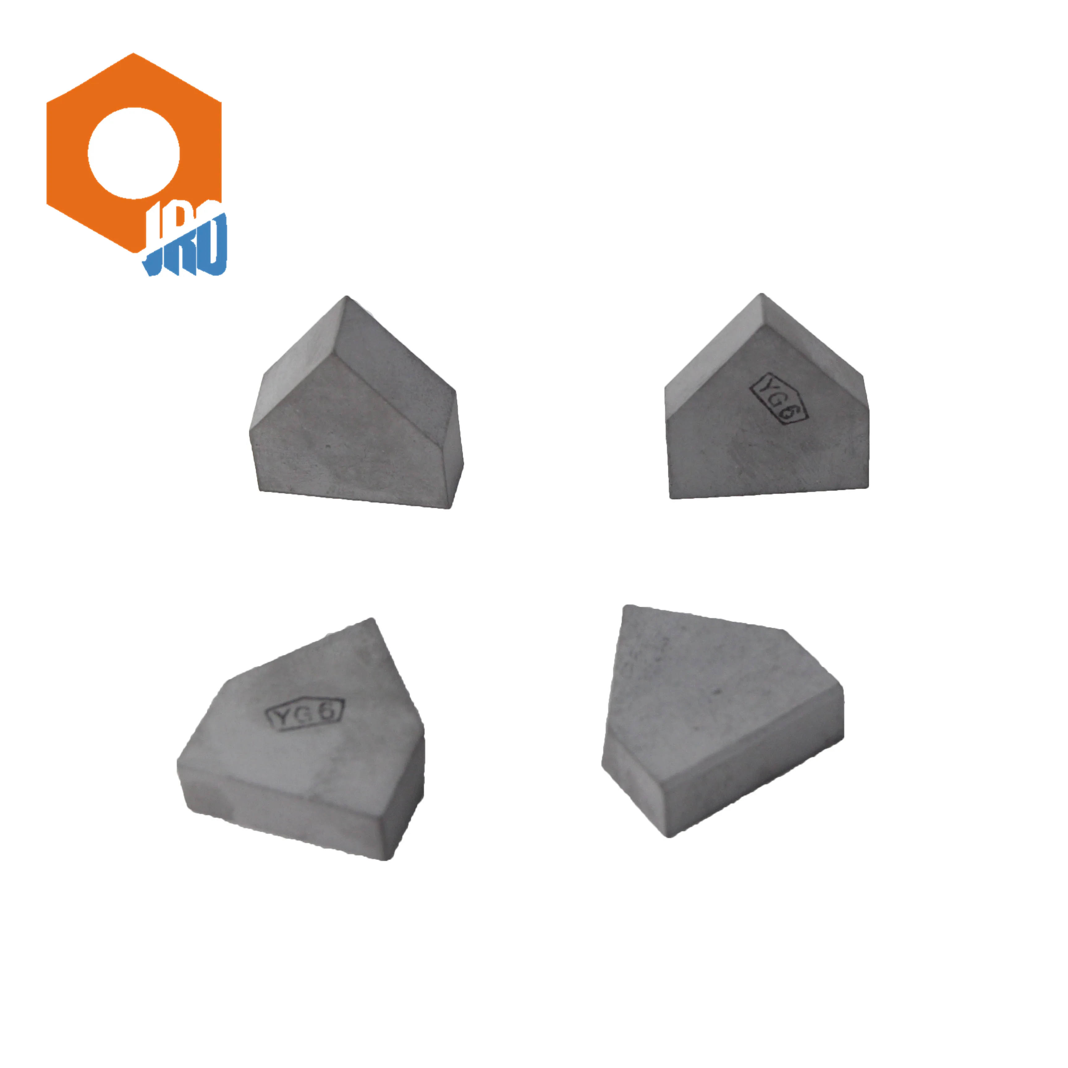 Customized high quality tungsten carbide cutter head brazed tips