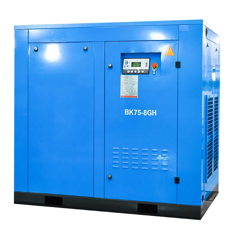 Chinese factory price electric stationary  mobile screw air compressor for industry