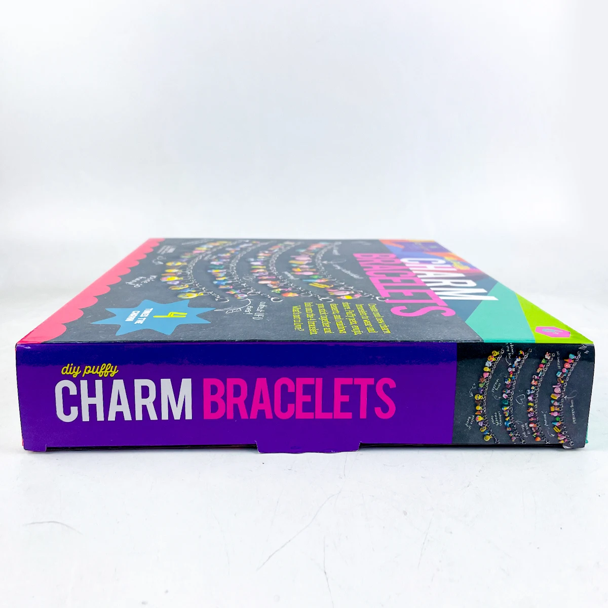 New Arrivals Cartoon Kids Craft Set DIY Gift Box Fantasy Girls Bracelet Charms Bracelets Making Kit