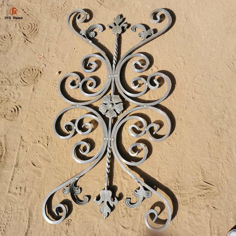 Ornamental Wrought Iron Parts Metal Rosettes Wholesale