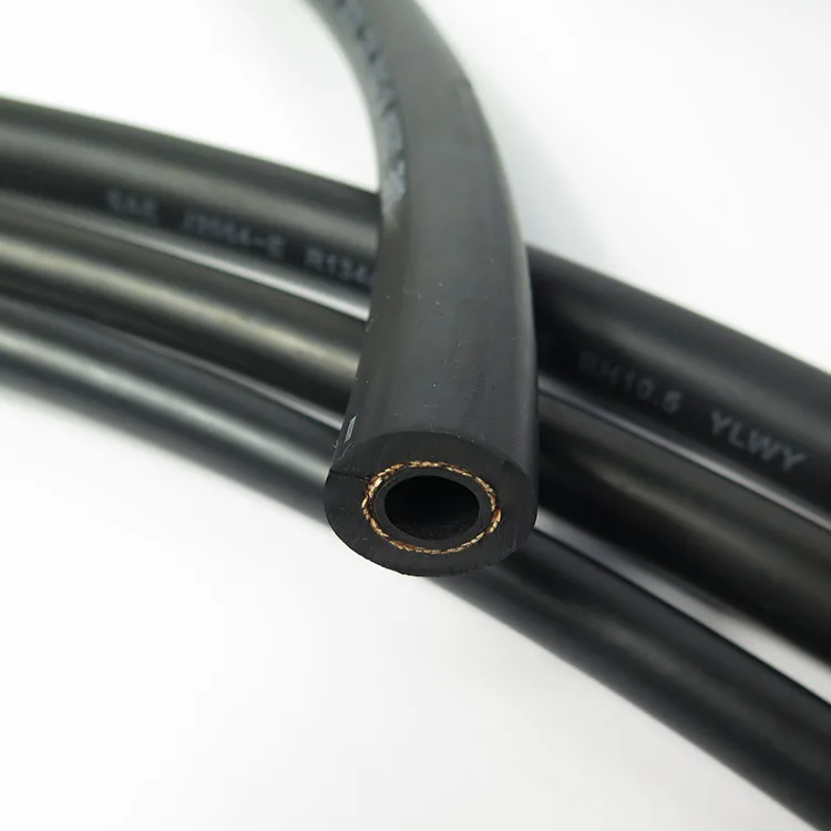 13/32 inch Flexible Smooth Surface Fiber Braid R410a A/C Pipe