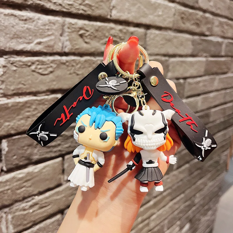 Новое поступление, брелки с мультяшным аниме «Смерть», кулон, брелок Kawaii, оптовая продажа