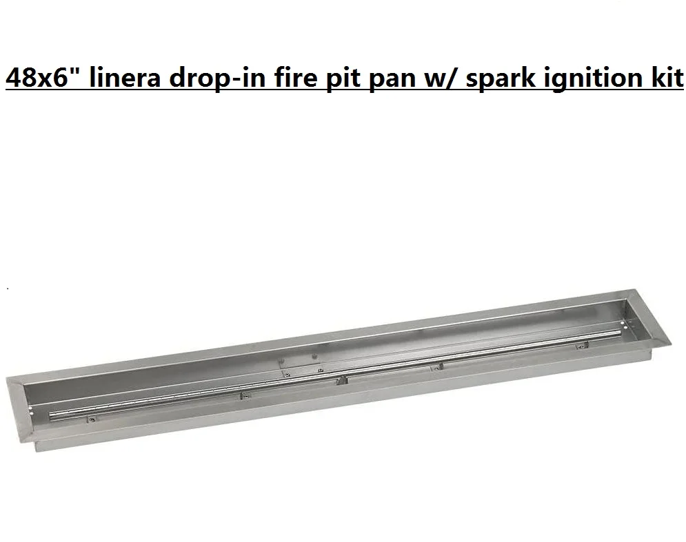 Квадратная/круглая/прямоугольная газовая каминная горелка в комплекте