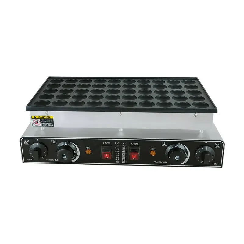 Generic Stainless Steel Nonstick Mini Pancakes Machine Electric Dutch Mini Pancakes Machine 50 Pancake Maker