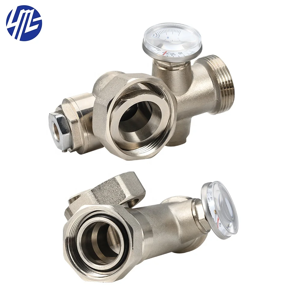 Floor Heating Water Mixing System Compact Thermostatic Mixing Control Set