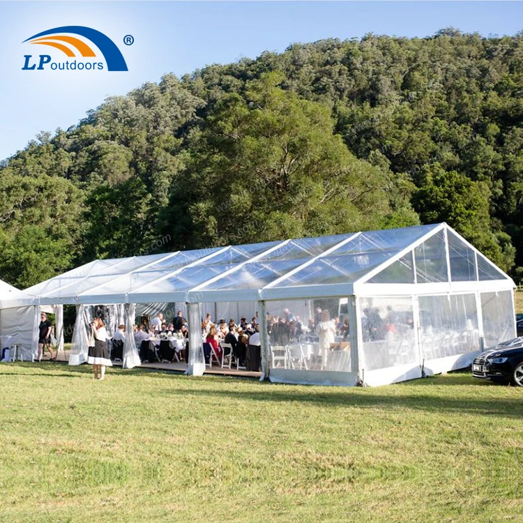500 people capacity aluminum structure wedding marquee tent for outdoors party event in USA