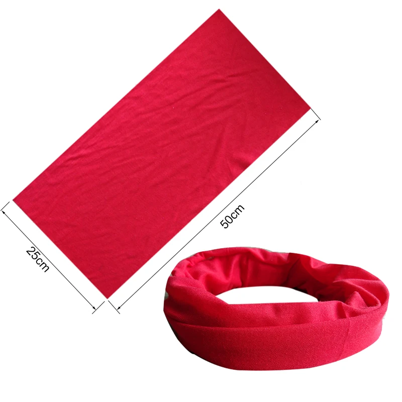 4-way stretch sport bike durags Seamless Bandana Sport headband for Skiing Tubular Helmet Liner Balaclava Wristband