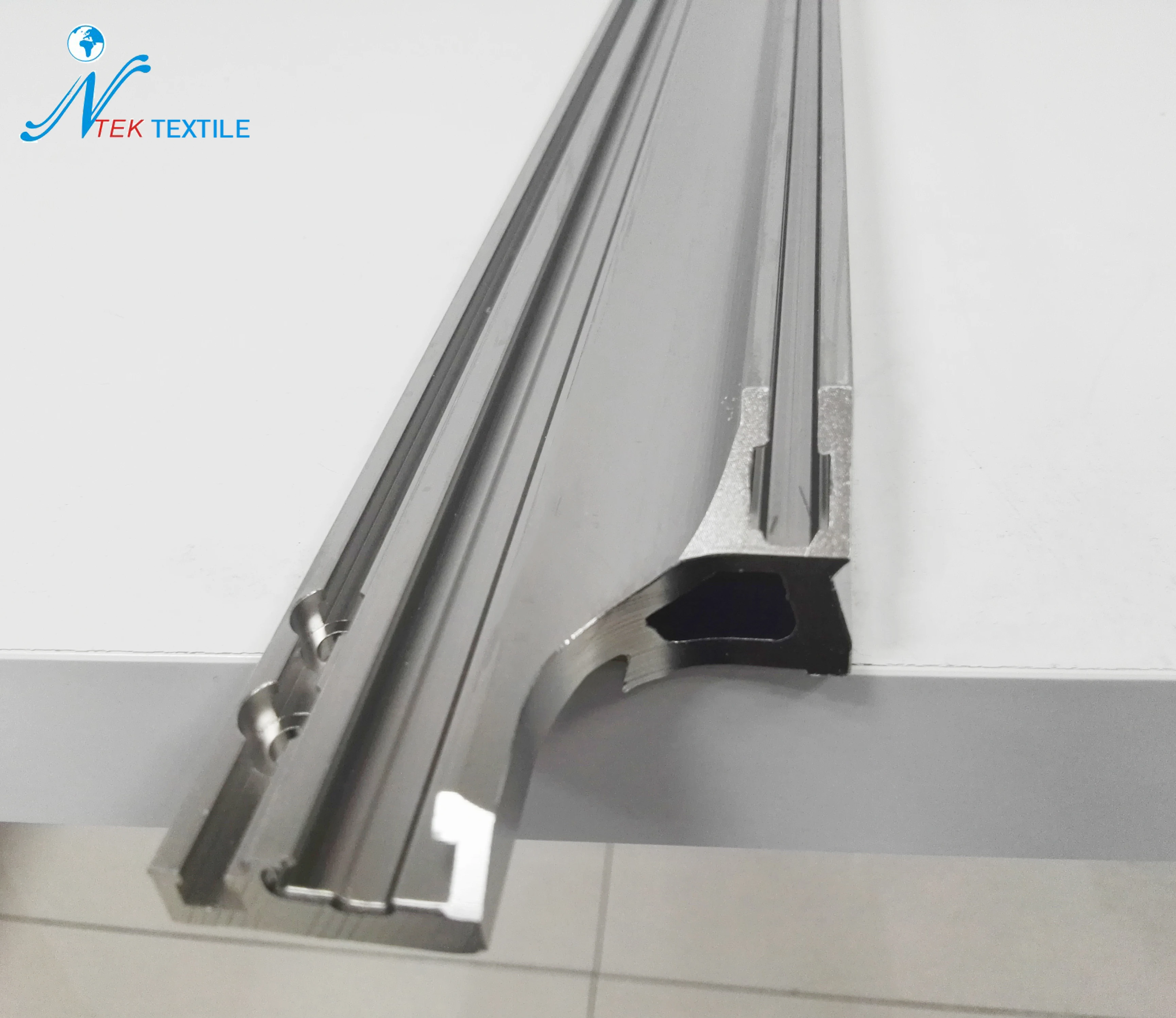 Textile Machinery Spare Parts Manufacturer SOMET ALPHA Guide Rail Slide Length:580mm LEB412A