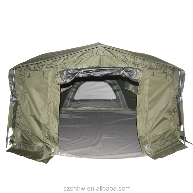 
210D PU 10000mm HH waterproof carp fishing bivvy Umbrella type outdoor carp BIVVIES 