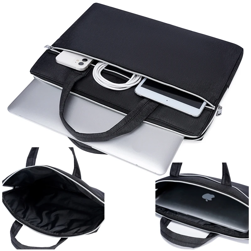 2023 15.6 Inch cheap price but good quality waterproof oxford custom logo laptop bag case sleeve