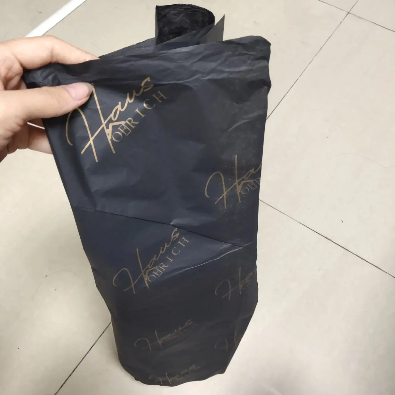 Series Korean Matte Waterproof Ready to Ship Flower Wrapping Paper Sugar Paper Bags Custom Style Time Packing Film Pulp Color