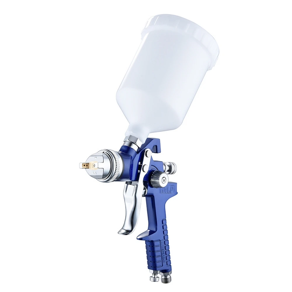 H-827 Cars Painting Furnitures DIY Painting Kit Car Auto Repair Tool 1.4mm 1.7mm 2.0mm Airbrush HVLP Spray Gun Steel Nozzle