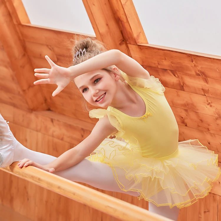 China factory direct supply high quality colorful girls motion ballet skirt