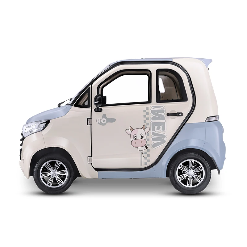 2023 New Design EEC Certificated micro car 2 Seaters Electric Cabin Mini Car 3 Passengers Vehicle With 2KW Motor