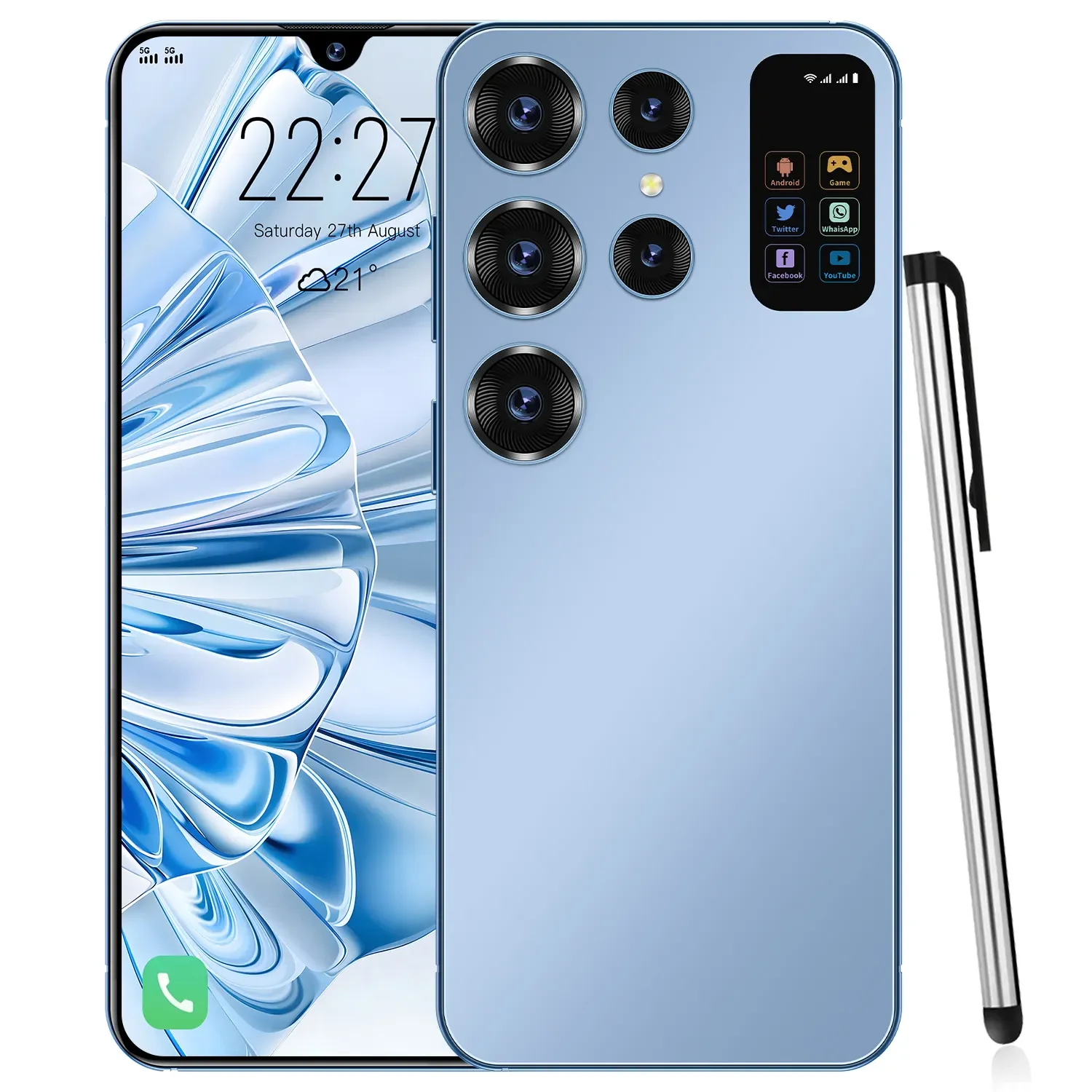 Sumsug Telephone 16+1TB Unlock S-Pen 4G WIFI High Quality Android S23 S24 Mobile Telefone Global Version S24 Ultra Smart Phone