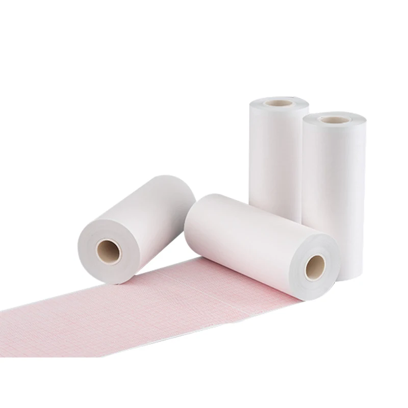ECG Thermal Medical Paper Rolls 80mm*20m 110mm x 20m 210x140 z Fold Hospital Medical Recording Paper