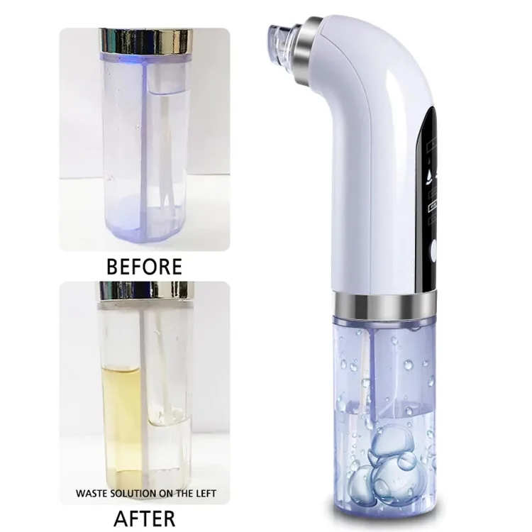 Ultrasonic Skin Scrubber Black Dot Remover USB Blackhead Remover Pore Vacuum Skin Care Acne Pore Cleaner Removers