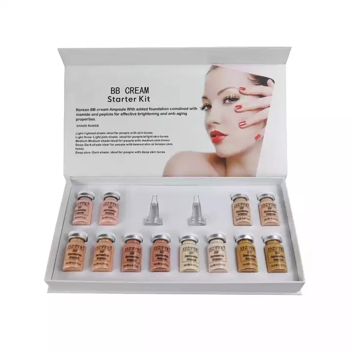 Korean bb serum glow , BB serum Booster starter kit 8ml x 12vials