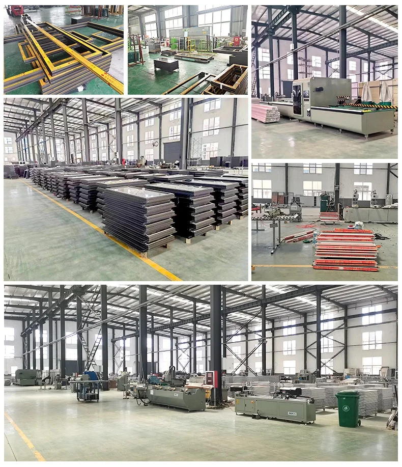 Commercial Building Windows PVC UPVC Glass Windows Vinyl Basement Windows