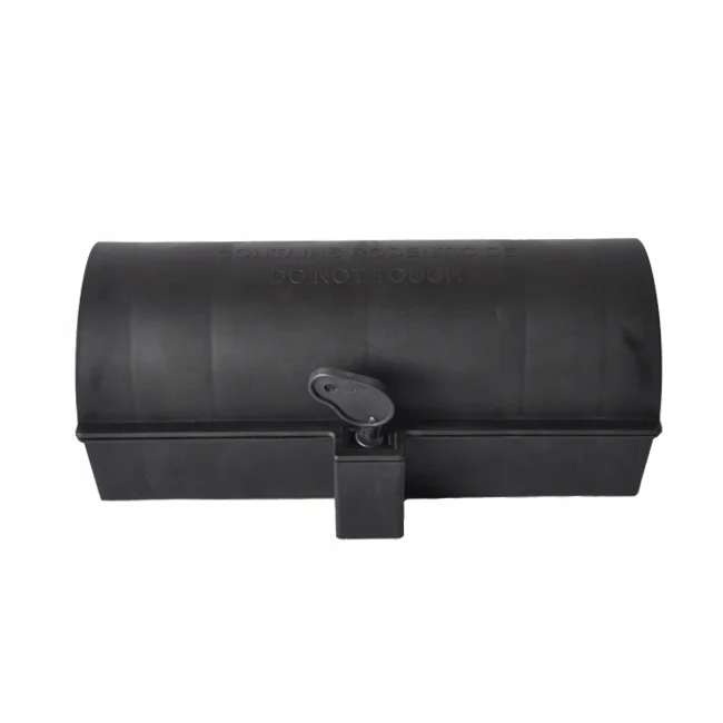 EPA Plastic Lockable Mouse Rodent Control Trap Rat Bait Station with Key