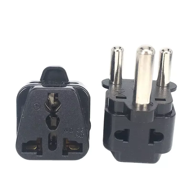 Portable Universal Plug to (Large) South Africa Plug Adapter 3 pin big south africa power plug