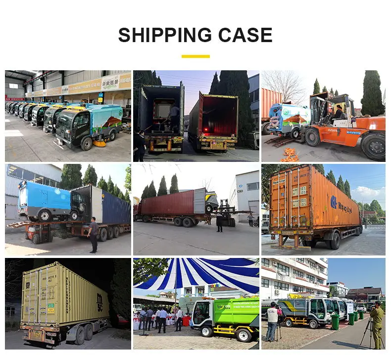 New Pure Electric Street Sweeping Washing Vacuum Road Sweeper Truck Core Components Motor Pump Engine Gear Construction Farm