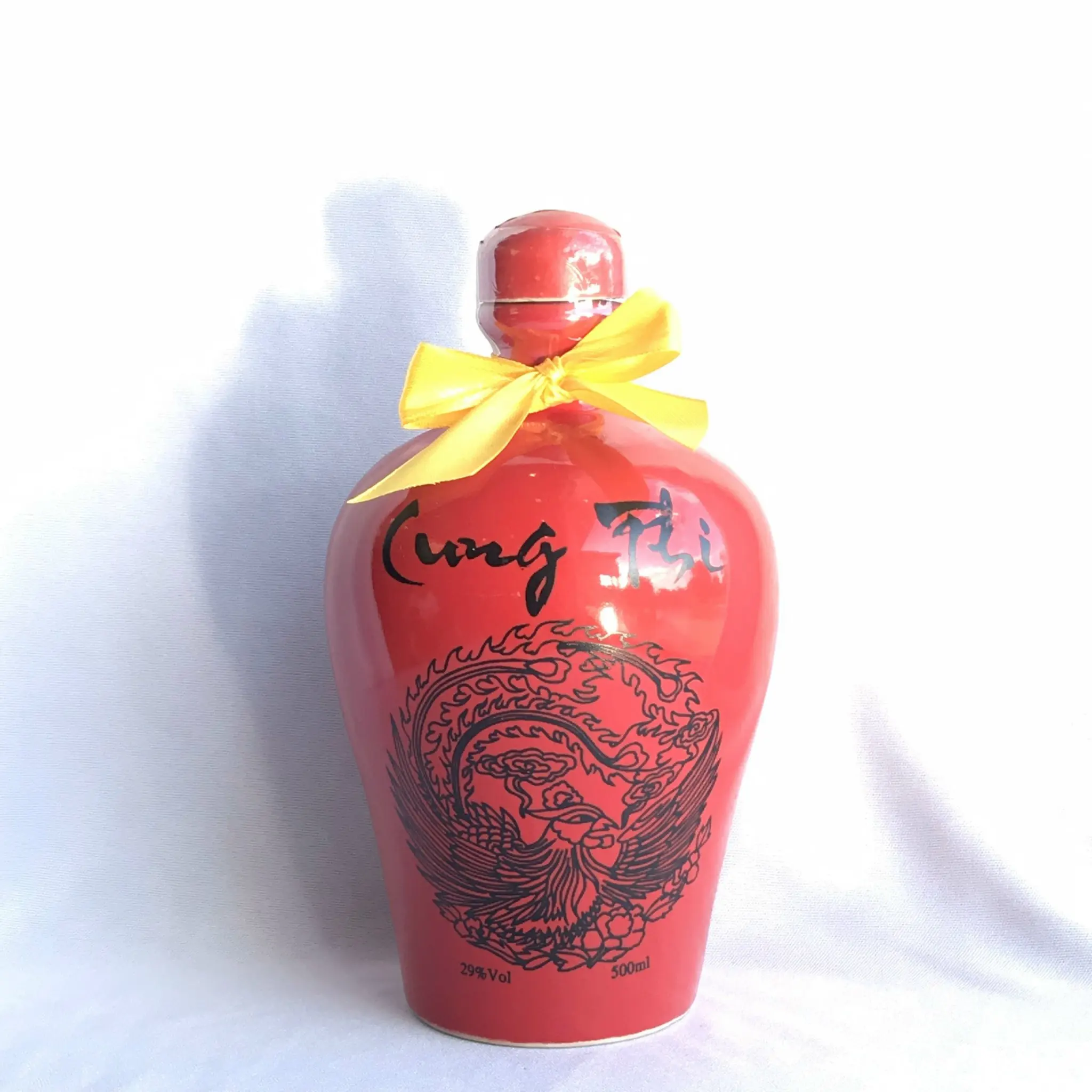 Cung Phi Whisky Bottle With Alcoholic Beverage Grains And Herbs Blended Grain Whisky