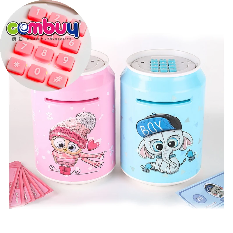Automatic saving money boxes password atm bank toys children piggy bank