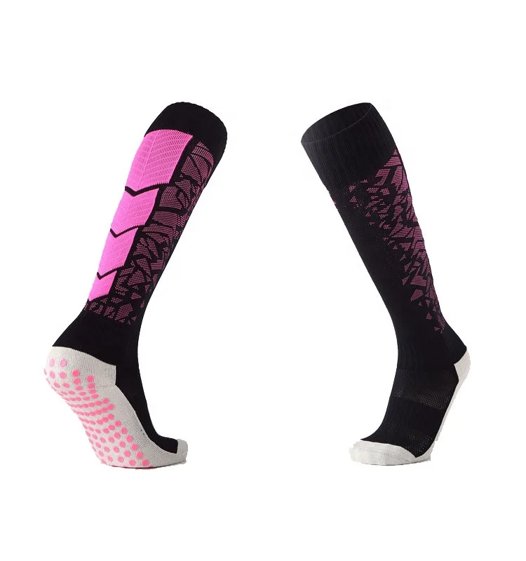 Non-slip wear-resistant football socks, thick towel bottom gel soccer socks