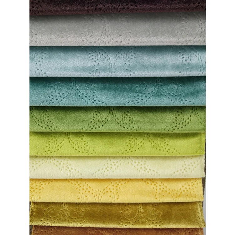 JES online wholesale new ultrasound desgin holland velvet sofa fabric