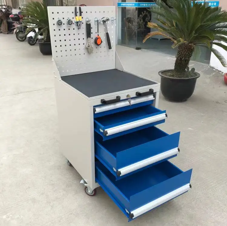 Metal drawer trolley for mobile workshop drawer trolley suppliers in china
