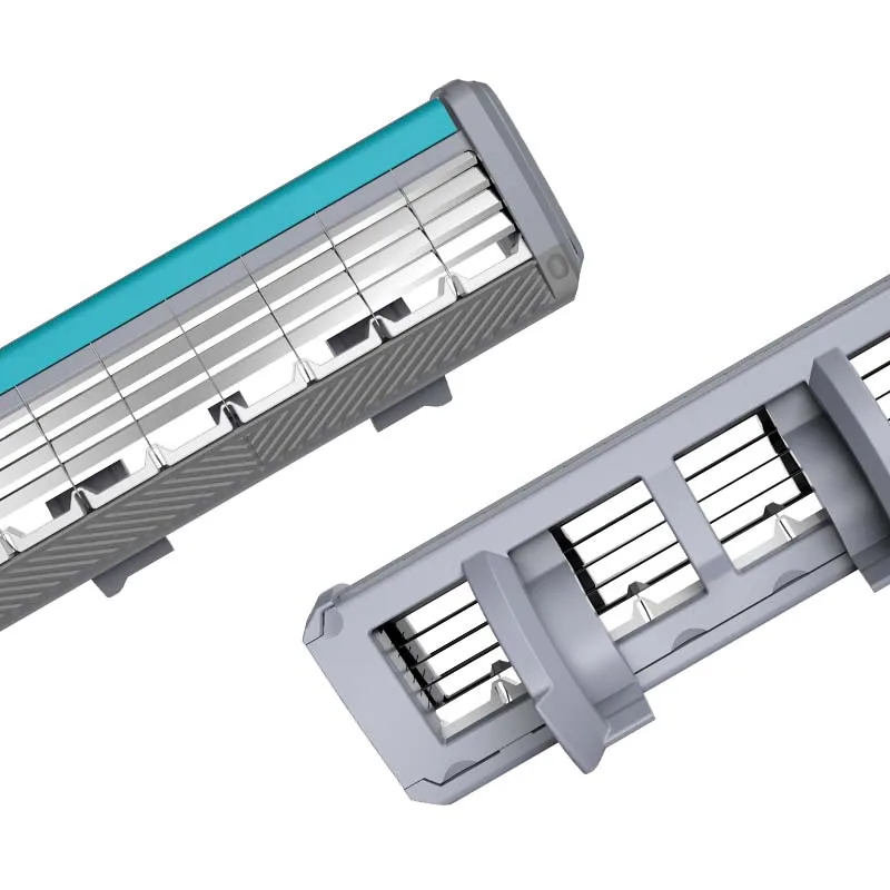 4 Layer Shaving Razor Blade With Stainless Steel Eco Friendly Best Sell Razor Blade