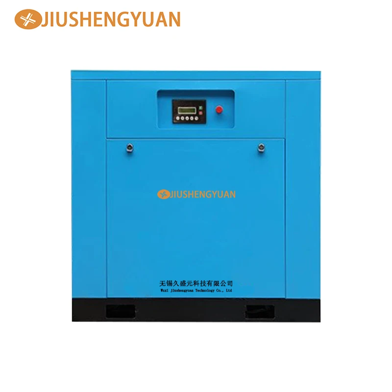 22kW 30hp 5bar 0.5MPa Cost Effective Price in China Good SER 2 Stage Screw PM VSD Air Compressor Industrial