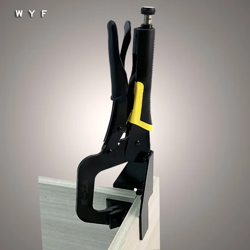 WYF Новинка 90 градусов деревообрабатывающие прямоугольные фиксированные плоскогубцы Быстрый угловой