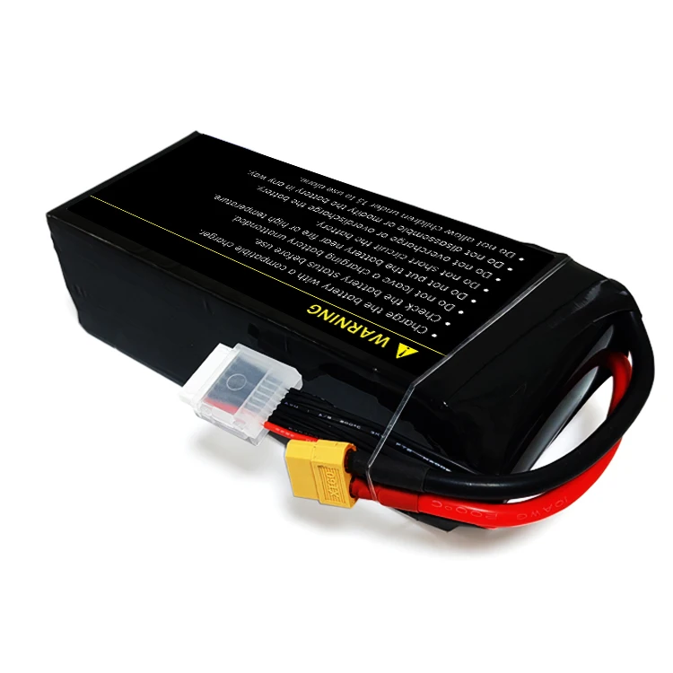 PONFLY High Capacity Battery Fpv Drone Battery 22.2V 6S 16000mAh 15C 30C Lipo Battery for Car Helicopter Quadcopter Manufacturer