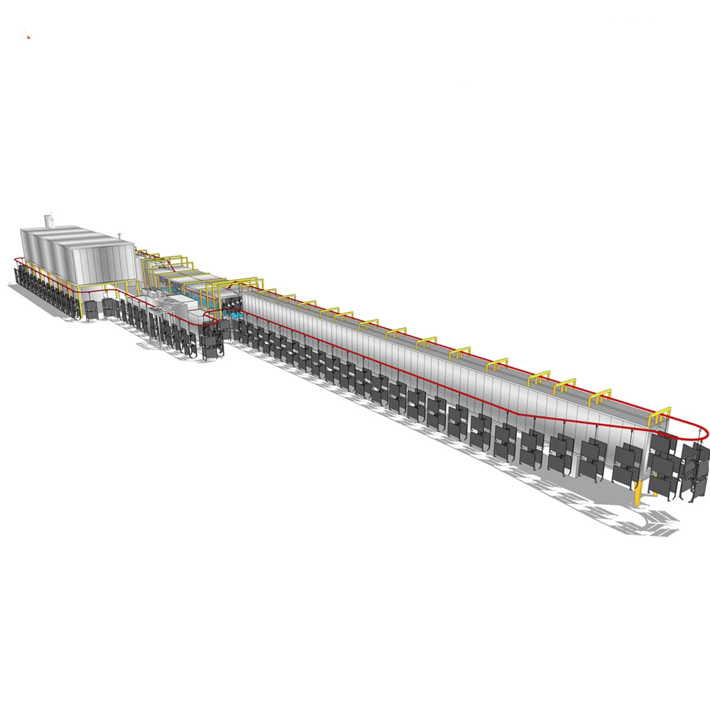 Electrophoresis EP Electrophoretic Painting Line Cathodic Electro Deposition(CED) Cataphoresis Painting Line